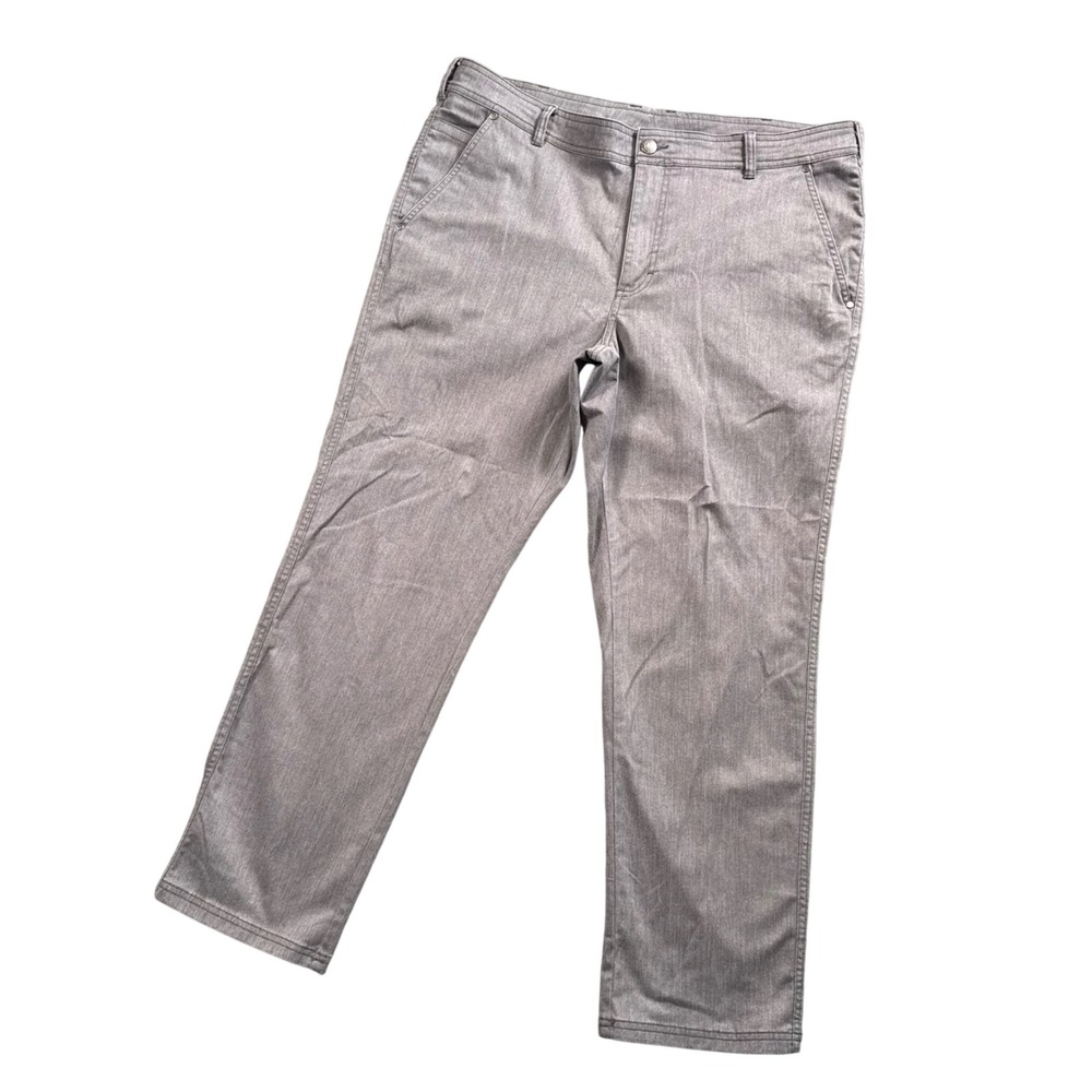 Columbia Straight Fit Pants Mens 40x30 Grey Outdoor‎ Hiking Stretch Utility Work